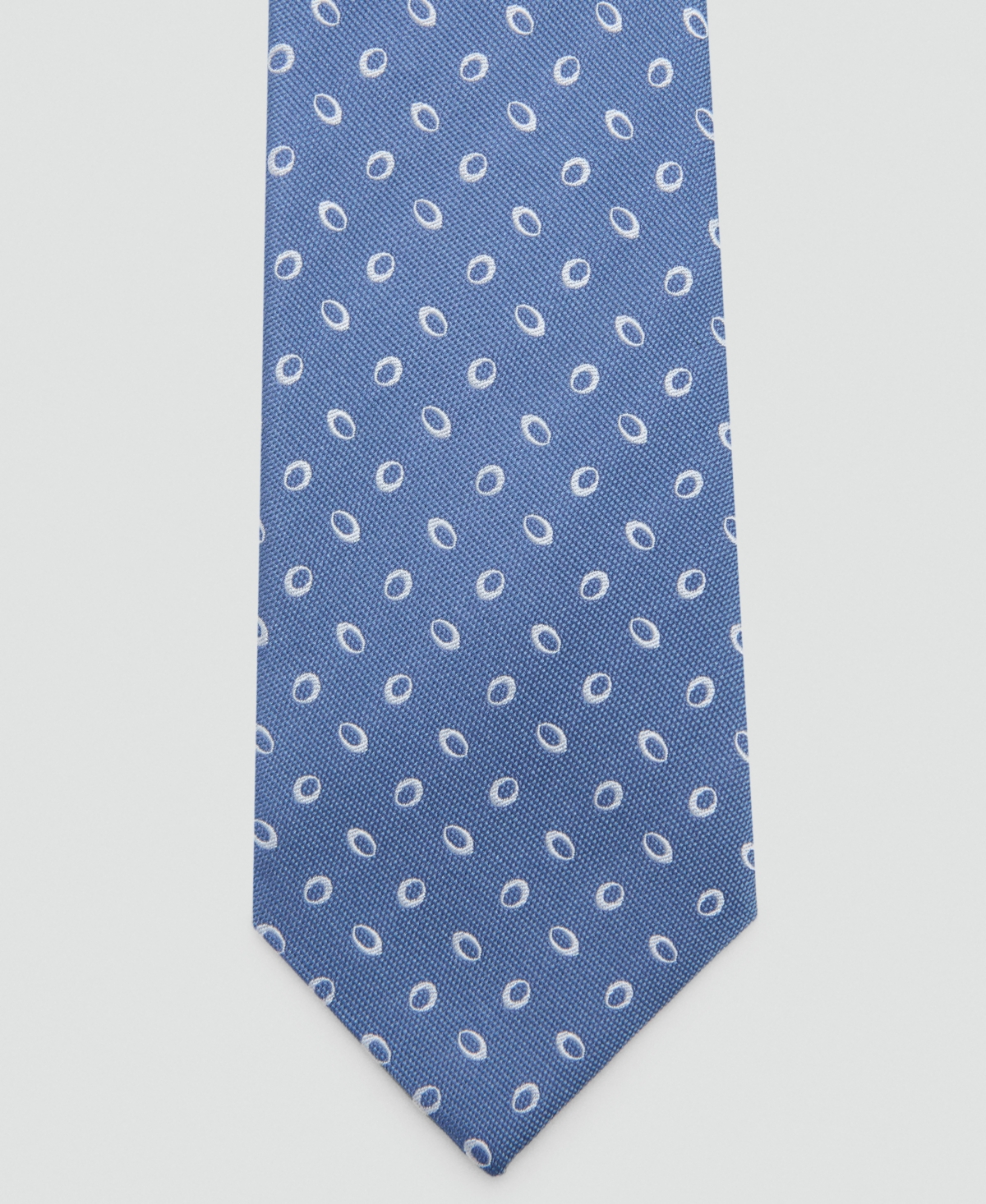 Mango Men's Printed Silk Tie