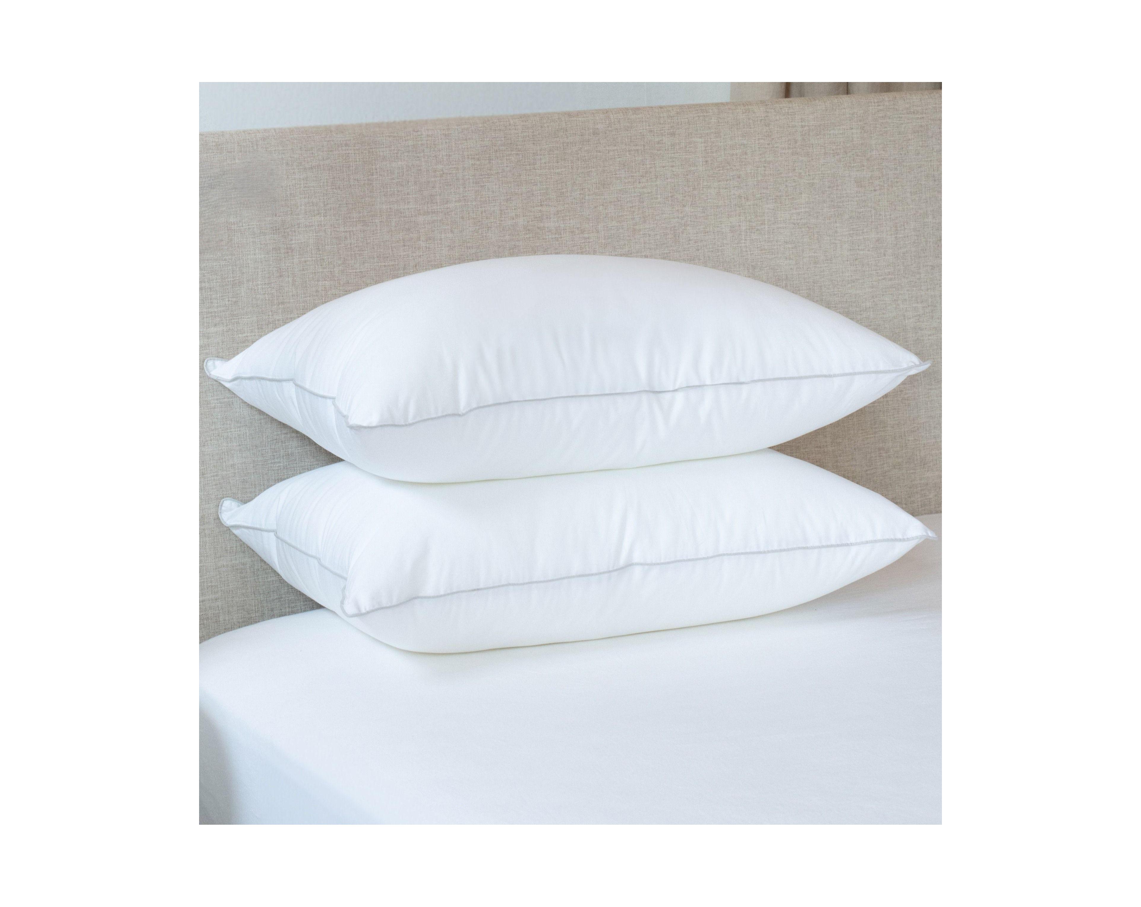 Bokser Home2 Pack Medium Down Alternative Bed Pillow