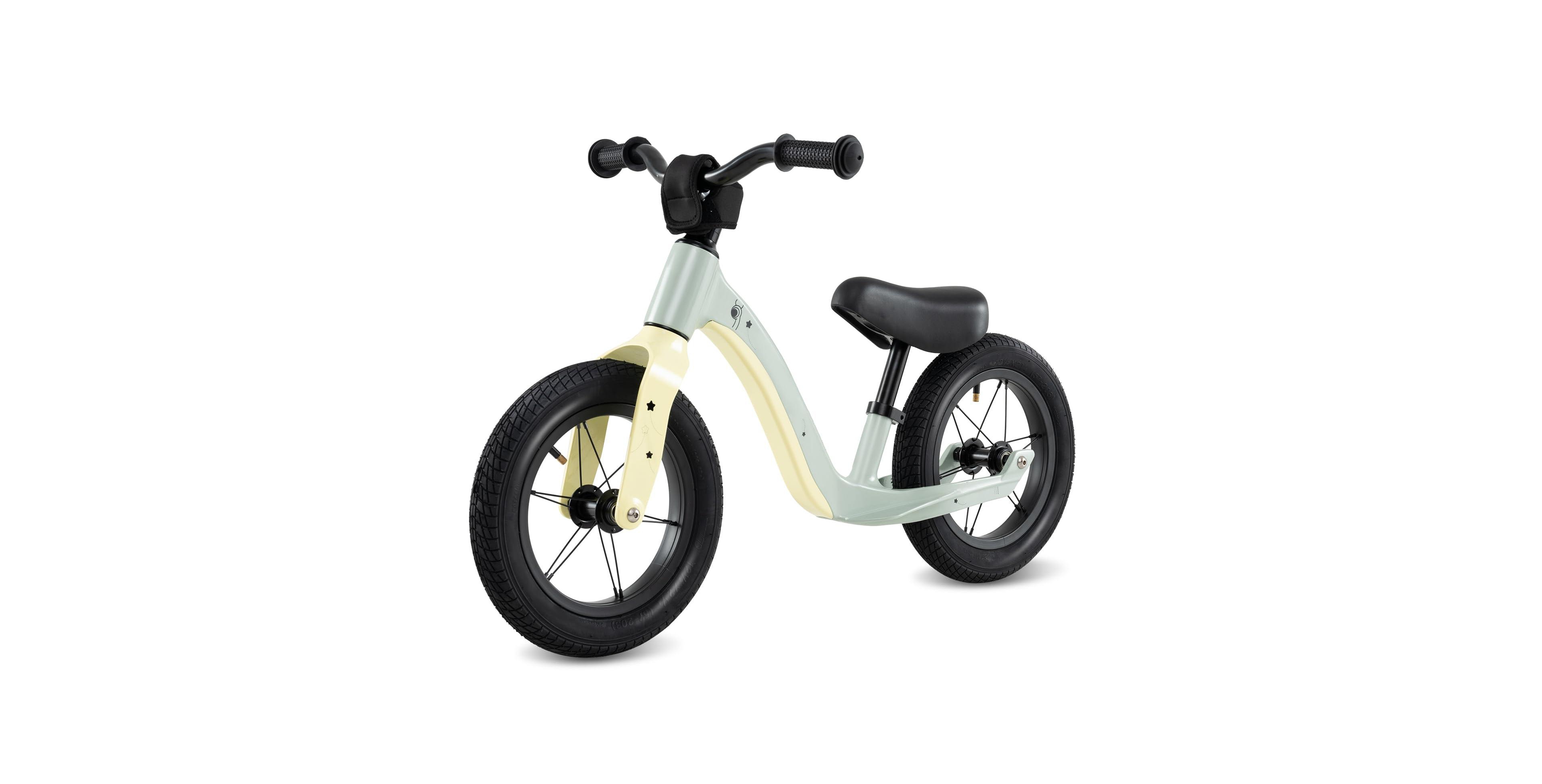 Mecale 12-Inch Balance Bike with Adjustable Seat, Ages 3+
