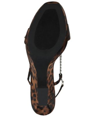 Women's Embellished Sculpted Platform Wedge Sandals