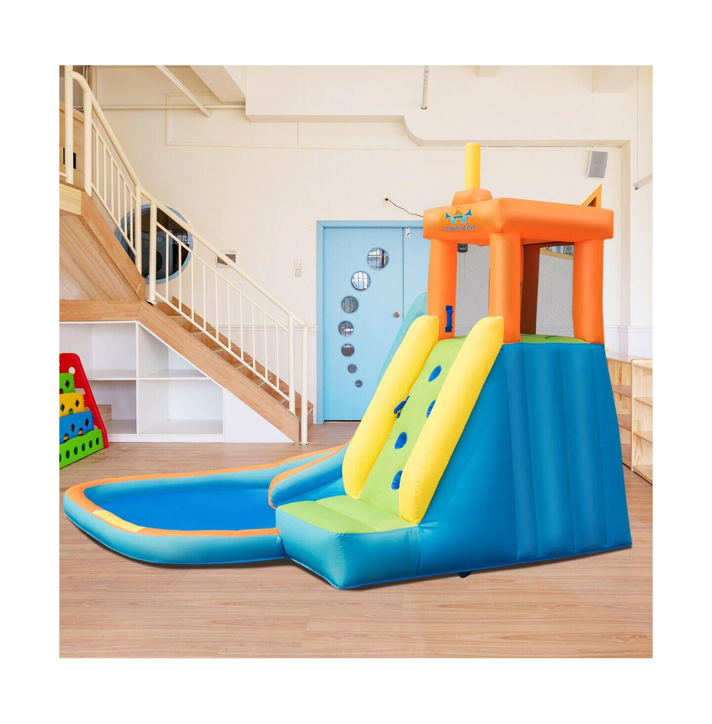 Детская игрушка INOLAIT Inflatable Water Slide Splash Pool Bounce House, For Up to 3 Players, Ages 3+ — фото 4
