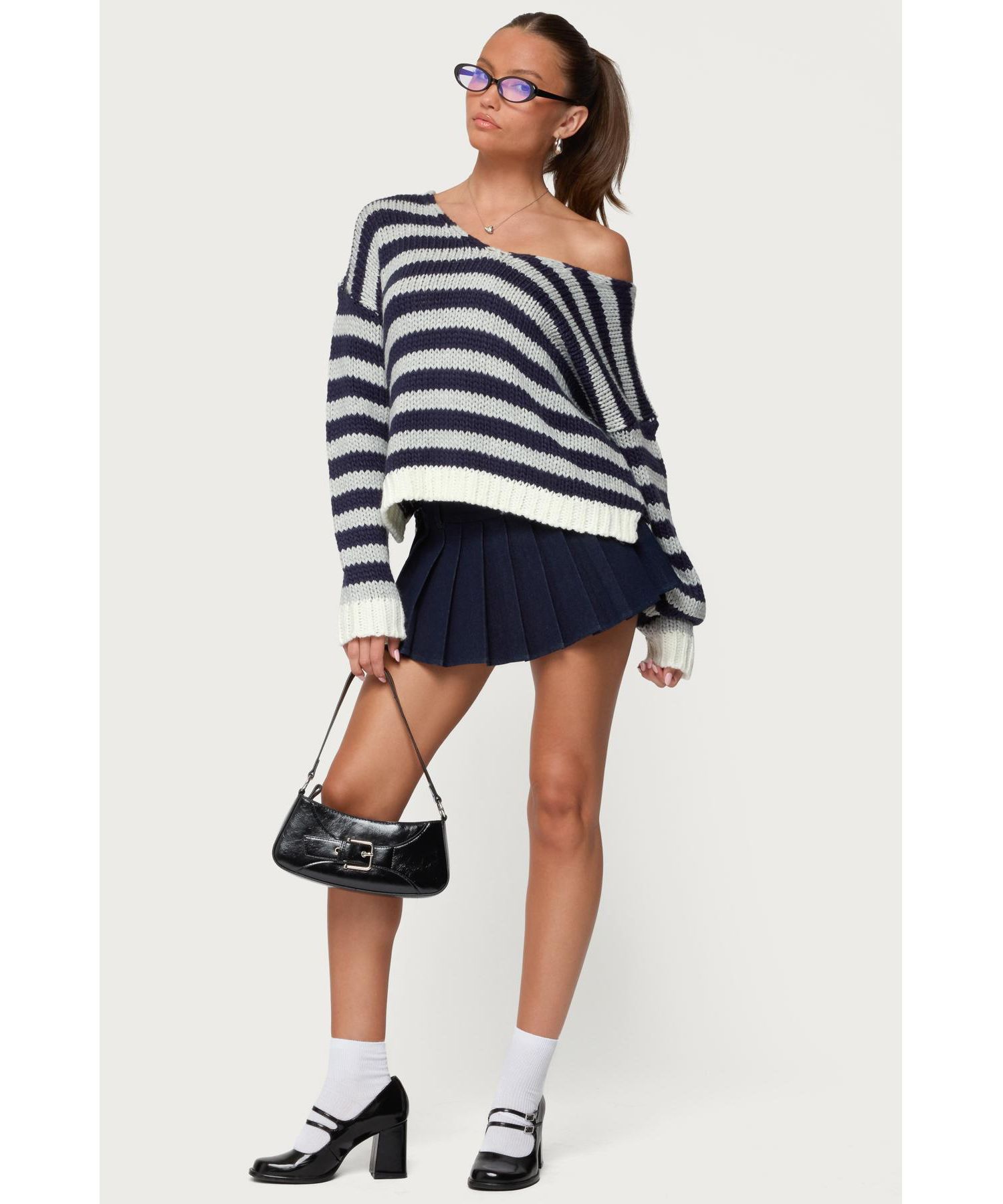 Women's Eugenie Oversized Striped Sweater