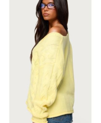 Women's Inga Oversized Cable Knit Sweater