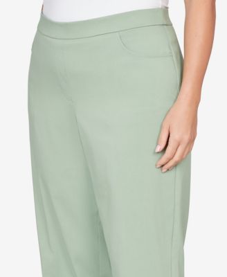 Plus Size St. Augustine Tailored Stretch Front Pocket Short Length Pants