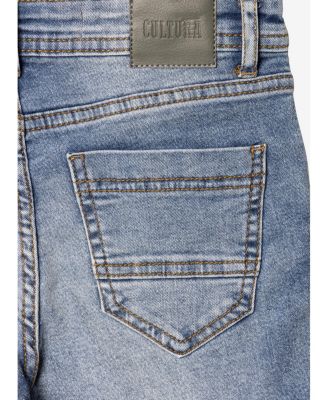 Big Boys Roll-Up Denim Shorts 2-Pack