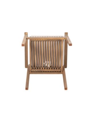 Acacia Wood Patio Dining Chairs