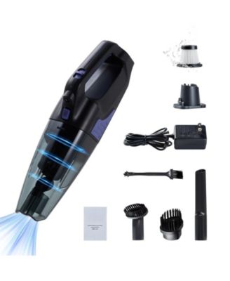 Handheld Vacuum, Cordless Portable Cleaner with HEPA Filter & Brushes, Lightweight and Powerful Suction for Car, Home, Office, Pet Hair
