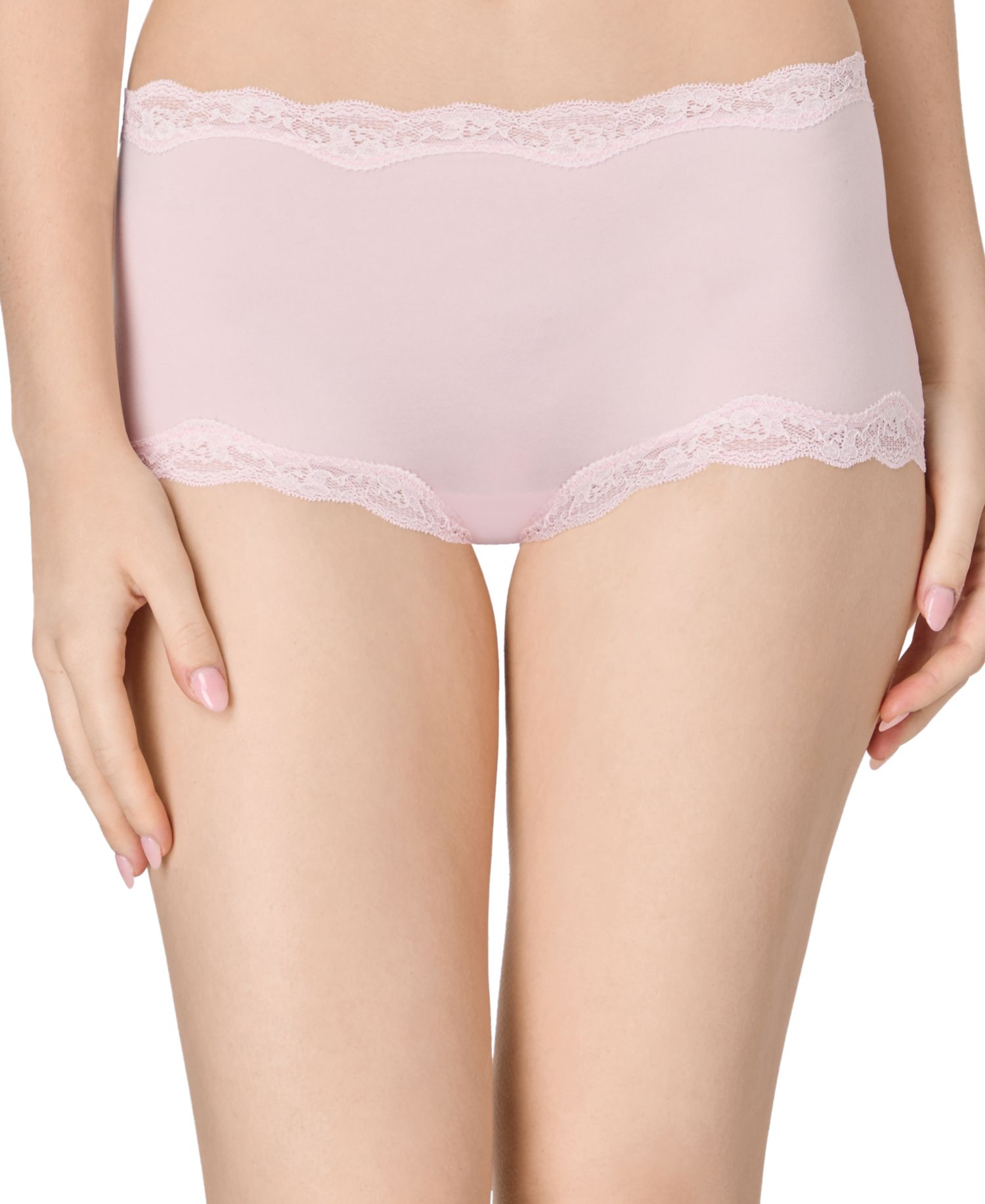 Women's Everyday Pretty Lace Mid-Rise Boyshort Panty DMPLBS