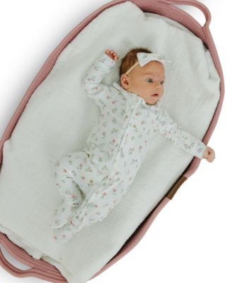 Baby Girls' Eloise Printed Zip-Up Footed Pajamas