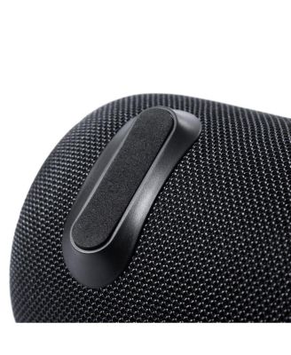 Portable Bluetooth Speaker 14W IPX6 in Rugged Style with RGB Lights FM Radio and TWS for Pairing Black