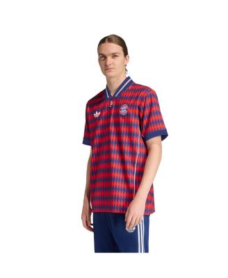 Men's and Women's Red Bayern Munich Lifestyler Fashion Jersey