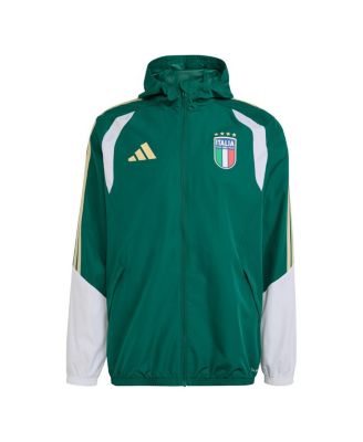 Men's Green Italy National Team FIFA x World Cup 2026 Tiro All Weather Full-Zip Jacket