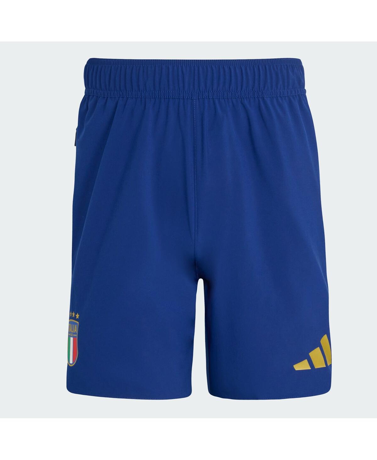 Adidas Men's Blue Italy National Team Fifa x World Cup 2026 Tiro Travel Shorts
