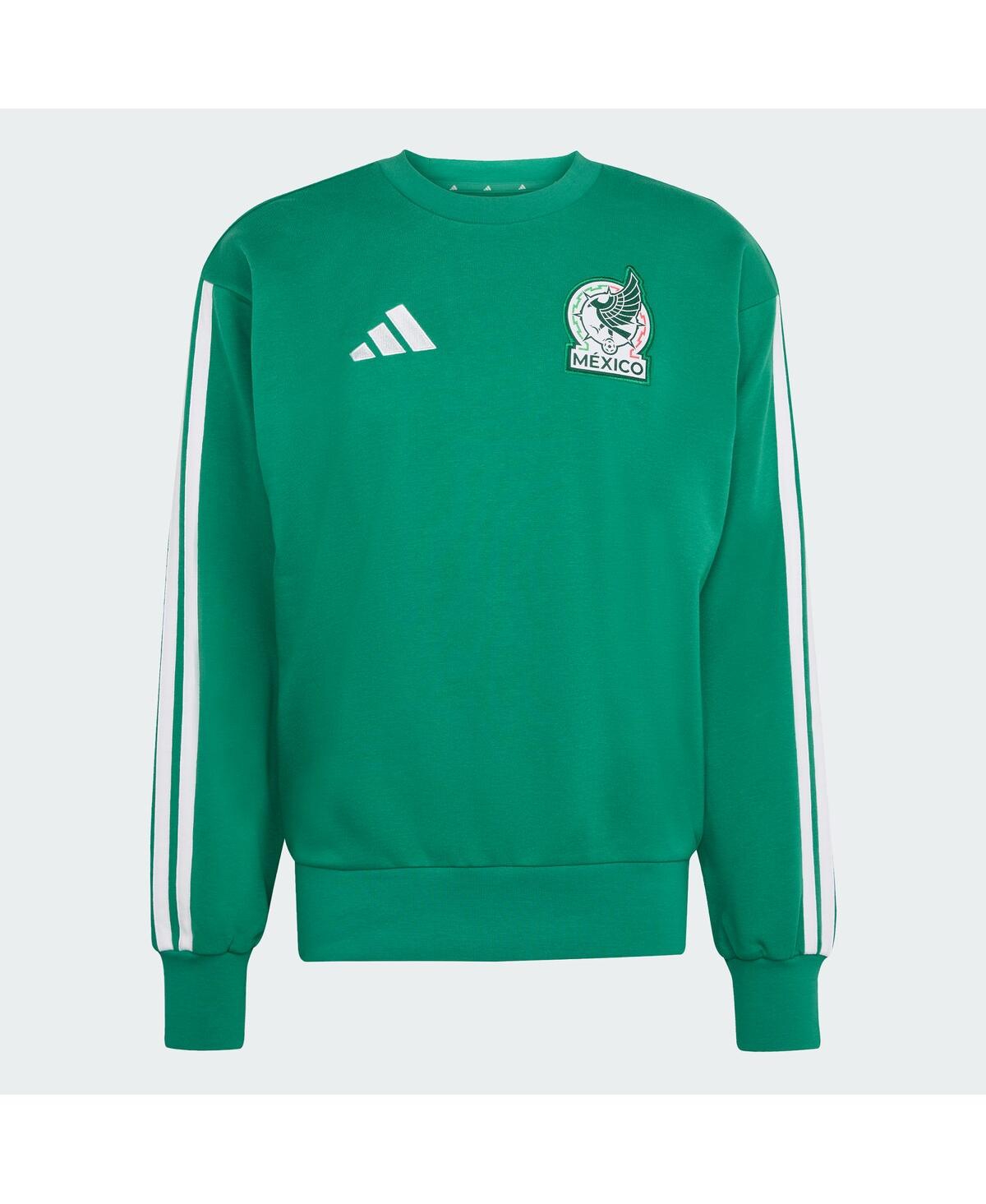 Adidas Men's Green Mexico National Team Fifa x World Cup Alphaskin Crewneck Sweatshirt