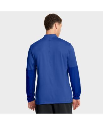 Men's Royal Duke Blue Devils One Goal Performance Half-Zip Pullover Sweatshirt