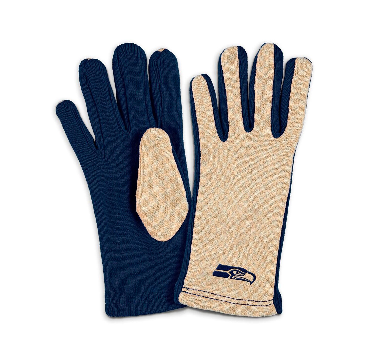 Women's Seattle Seahawks Tonal Microcheck Scarf Glove Set