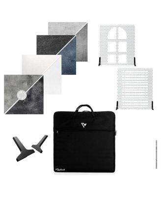 Kitchen Kit with 4x 24x24" Double Sided Duo Board Backdrop and 2x Shadow Board