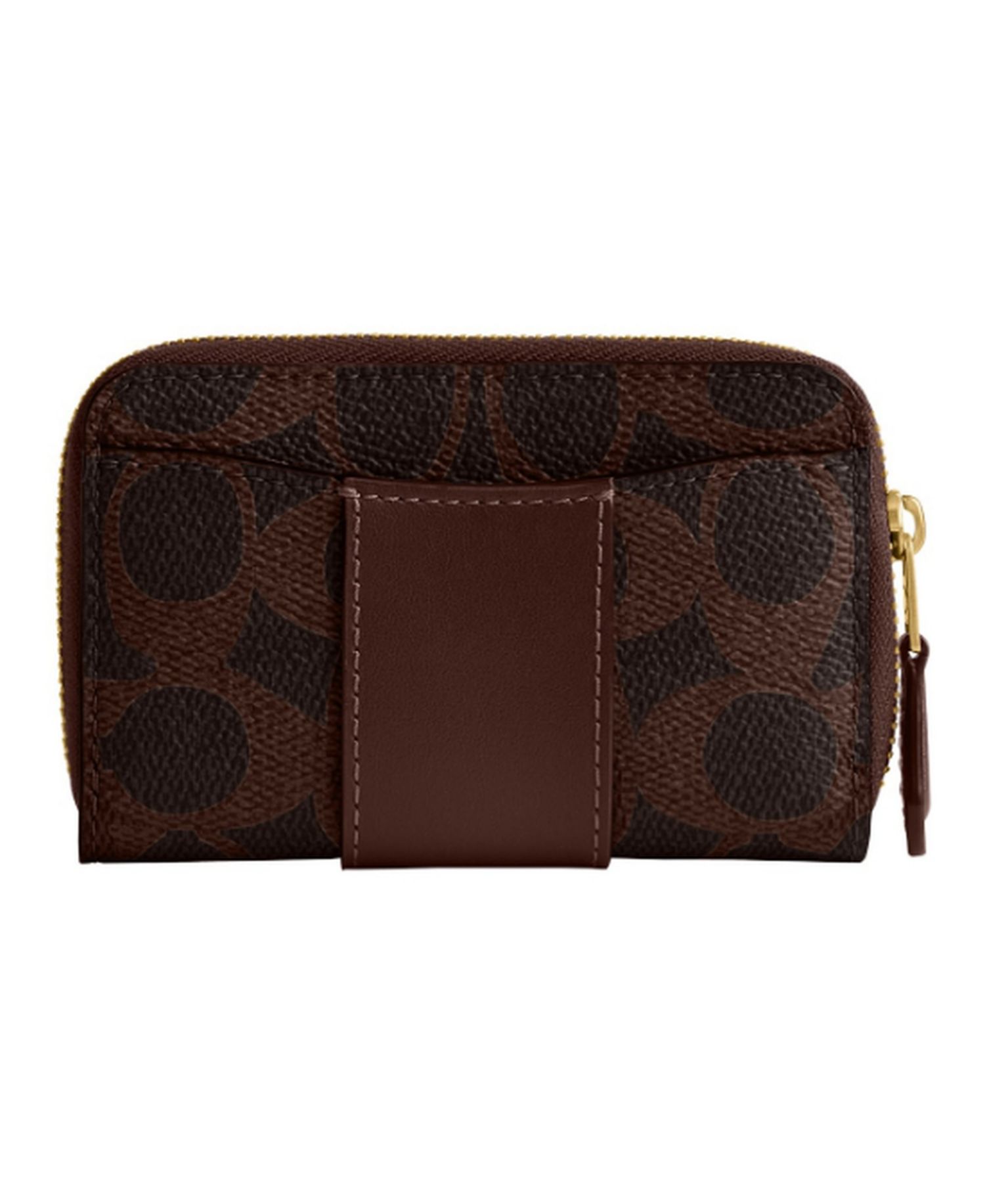 Essential Small Signature Canvas Zip Around Card Case