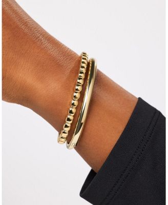 Gold Bangle Bracelet - Clarissa