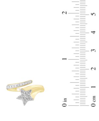 Diamond Ring (1/4 ct. t.w.) in 10k Yellow Gold