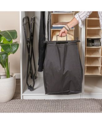 Rolling 2 Load Capacity Laundry Hamper