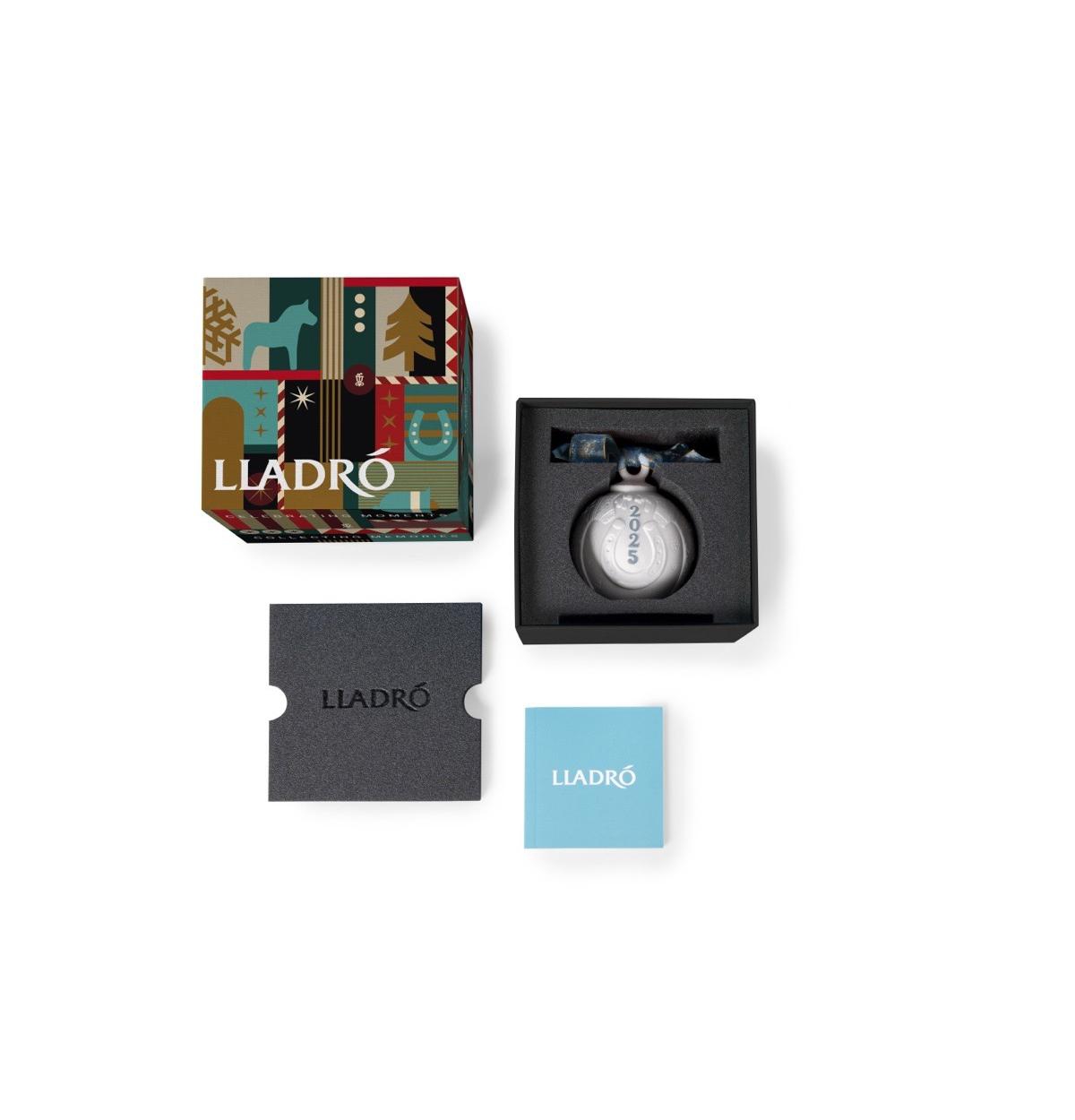 Lladro 2025 Christmas Ball Ornament