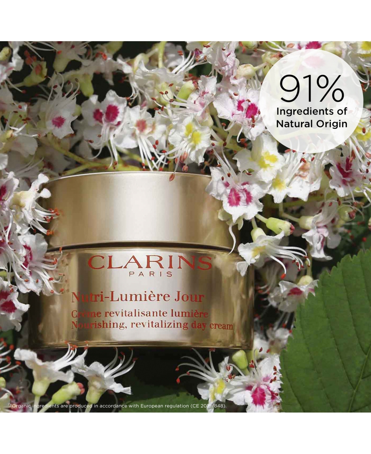 Clarins Nutri-Lumiere Day Moisturizer, 1.6 oz.
