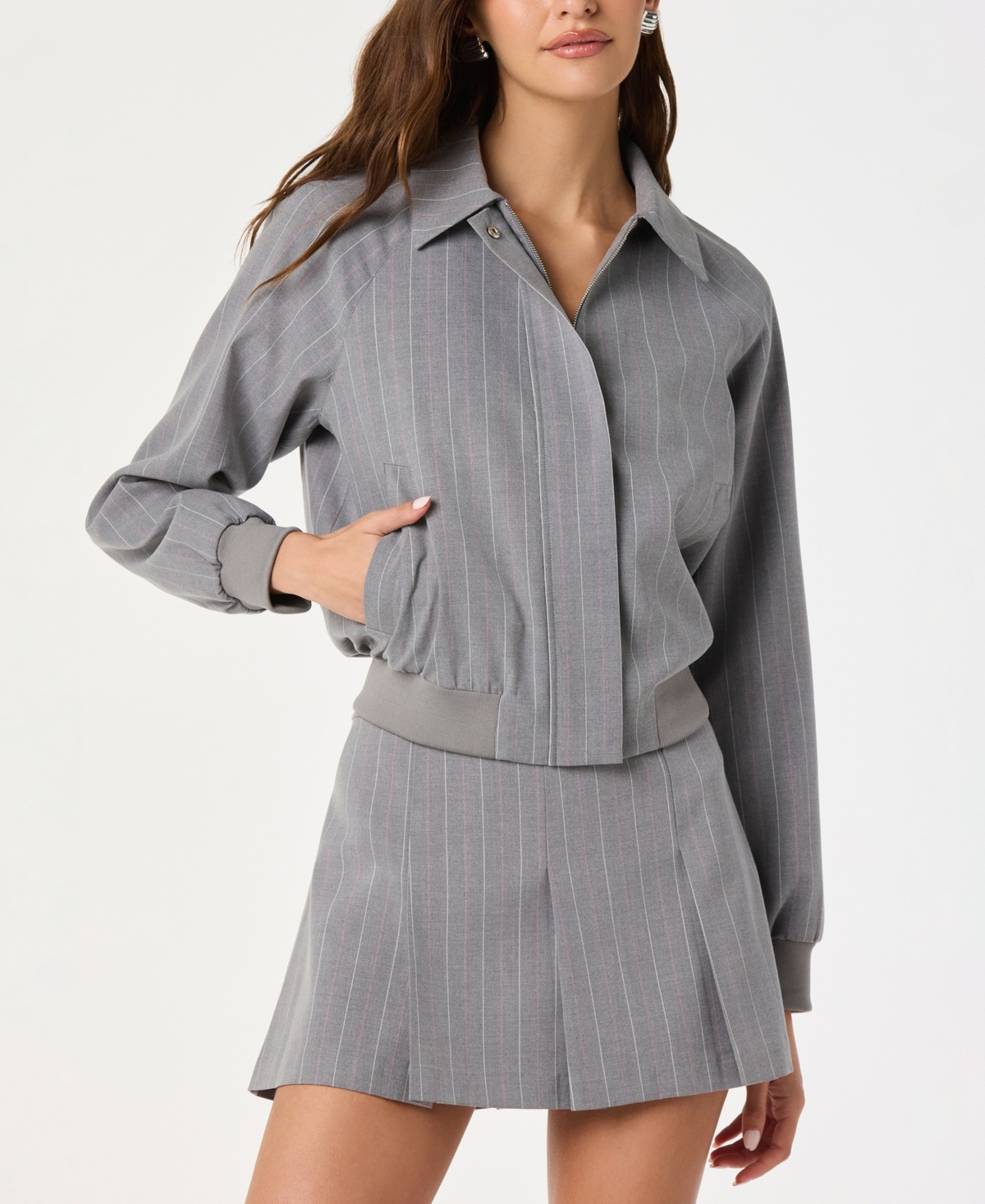 Astr the Label Women's Flight Long-Sleeve Jacket