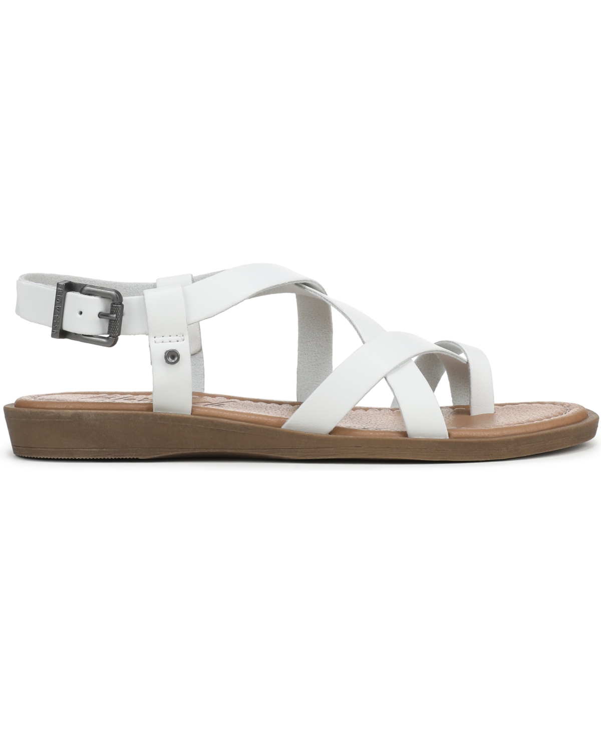 Blowfish Malibu Women's Devon 3 Toe Loop Strappy Flat Sandals