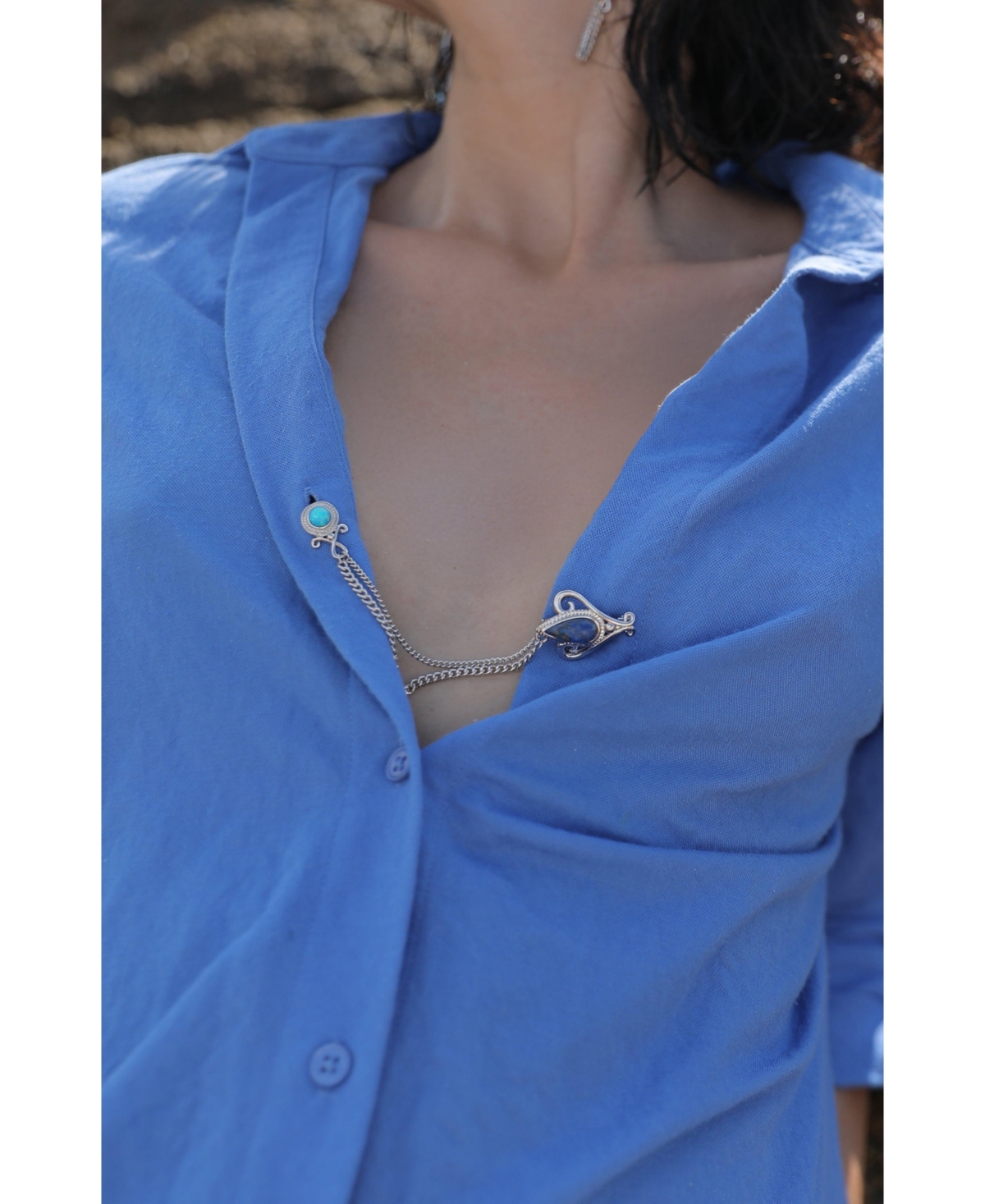 Retro Chic Bee Priestess Brooch