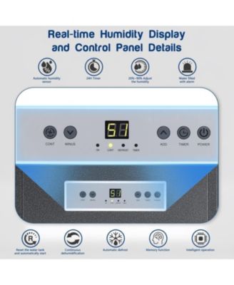 Commercial Dehumidifier 190 Pint,with Drain Pump and Hose,for Basement,Factory,Shopping Malls,Continuous Drainage,Automatic Defrost