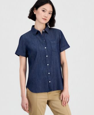 Women's Chambray Camp Shirt