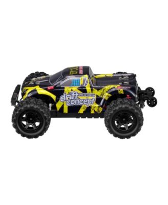 RC Car 1:18, 4WD Off-Road Truck 45 km/h with 45° Wheelie & Adjustable Speed, High-Speed Racing Toy for Kids 8+, IPX4
