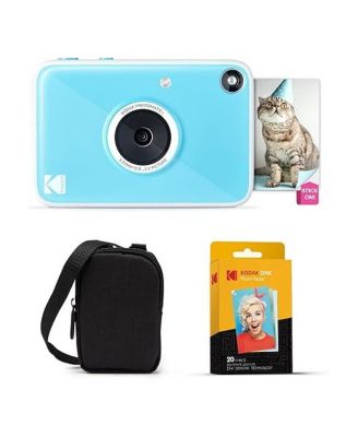 Printomatic+ Instant Camera Bundle 10MP w/ Case & 20 Zink Paper
