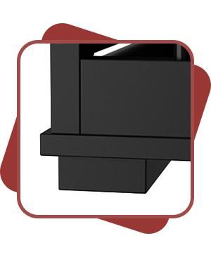 Dog Crate Furniture with Trays and Divider for Large Medium Dog