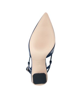 Women's Dian High Block Heel Slingback Pumps