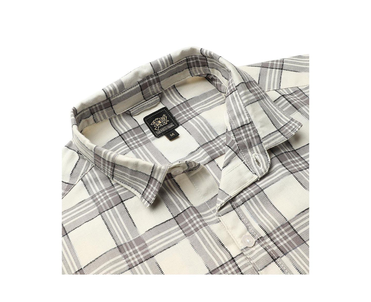 Men's Multicolour Checkered Regular Fit Casual Shirt