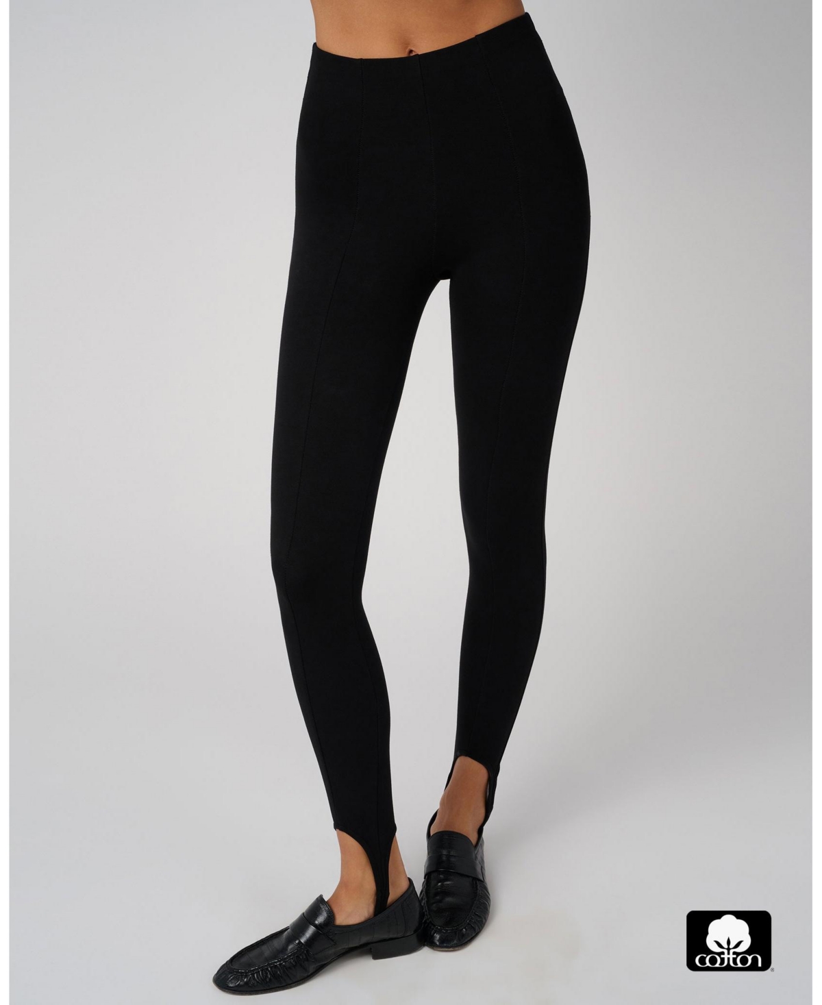 WeWoreWhat Women's Cotton Stirrup Legging