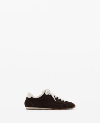 Women's Suede Contrast Sneakers