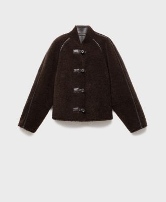 Women's Shearling-Effect Reversible Jacket