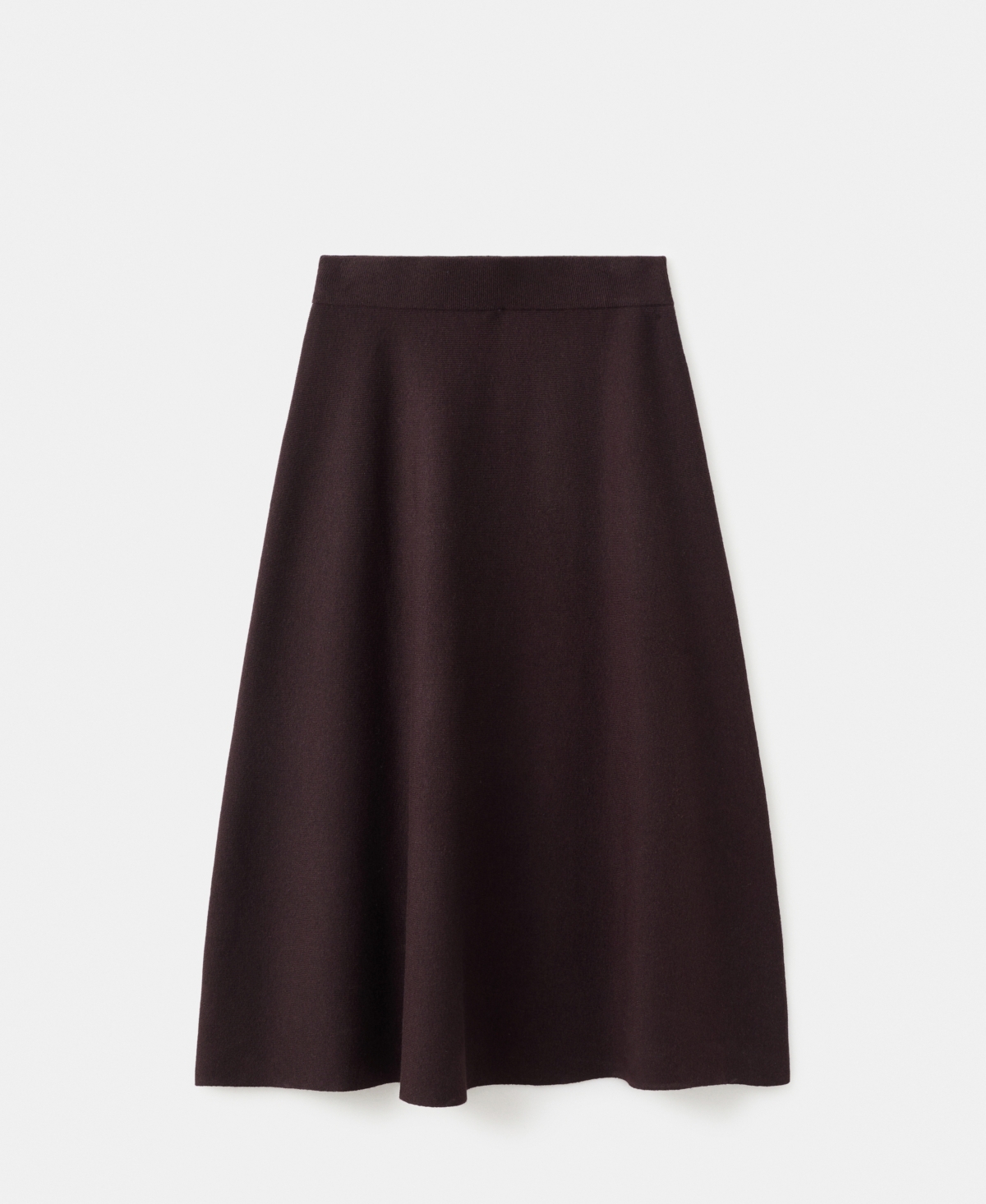 Mango Women's Wool-Blend Knitted Skirt