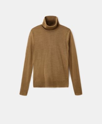 Women's Wool-Blend Turtleneck Sweater
