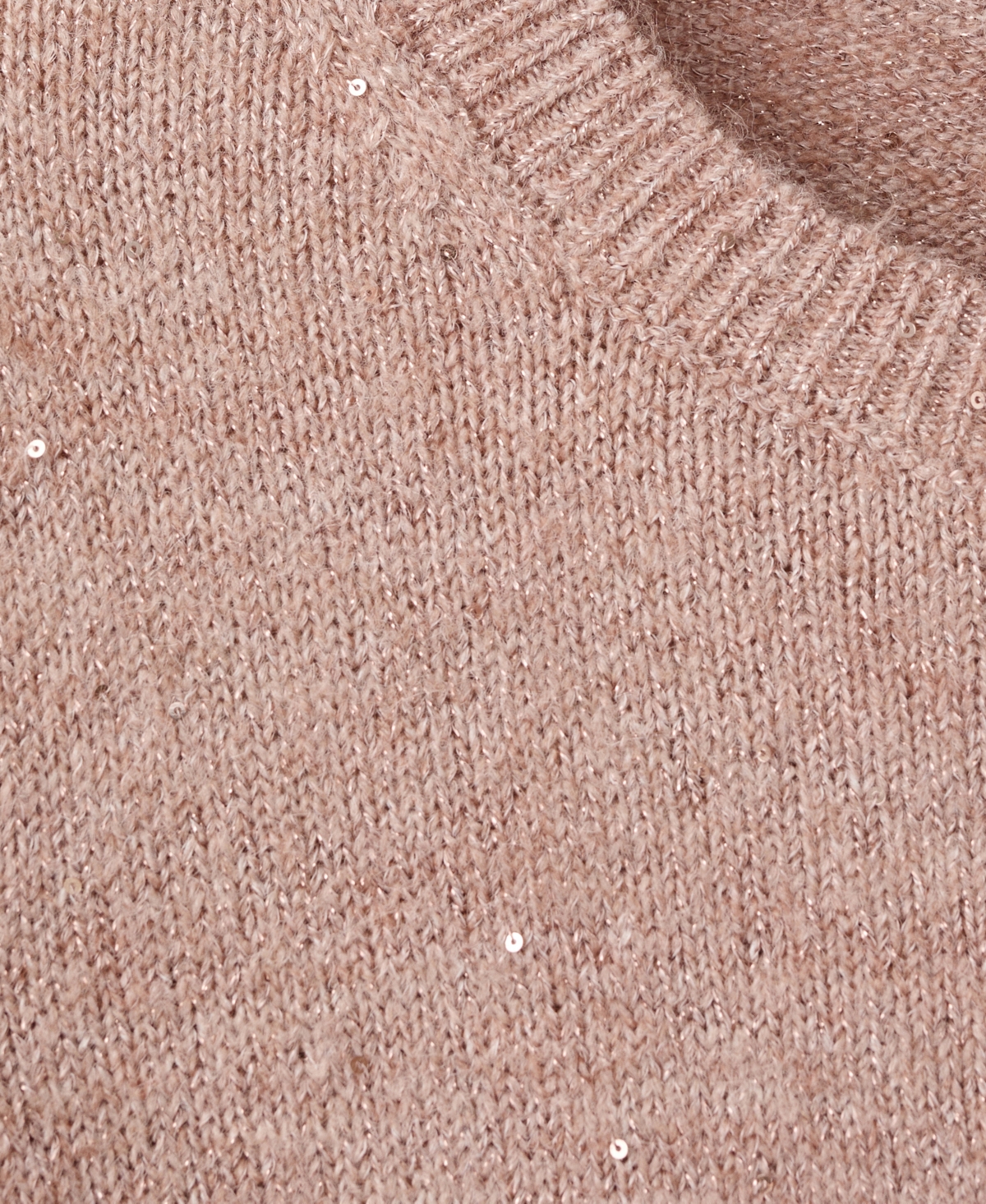 Mango Women's Short-Sleeved Lurex Sweater