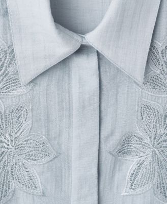 Women's Embroidered Lyocell Blouse