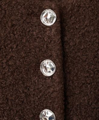 Women's Jewel Buttons Boucle Jacket