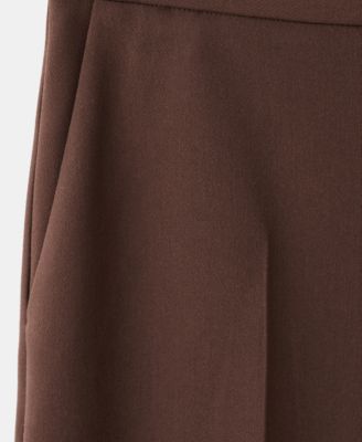 Women's High-Waist Straight Pants