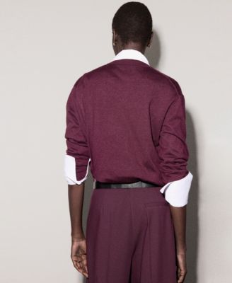 Women's Fine-Knit Crew-Neck Sweater