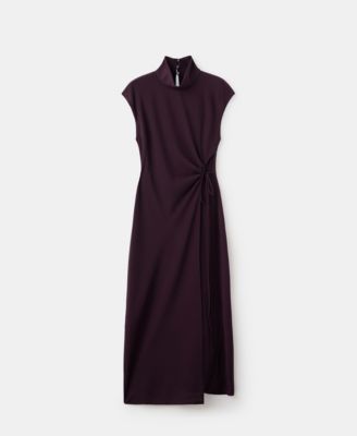 Women's Turtleneck Wrap Dress