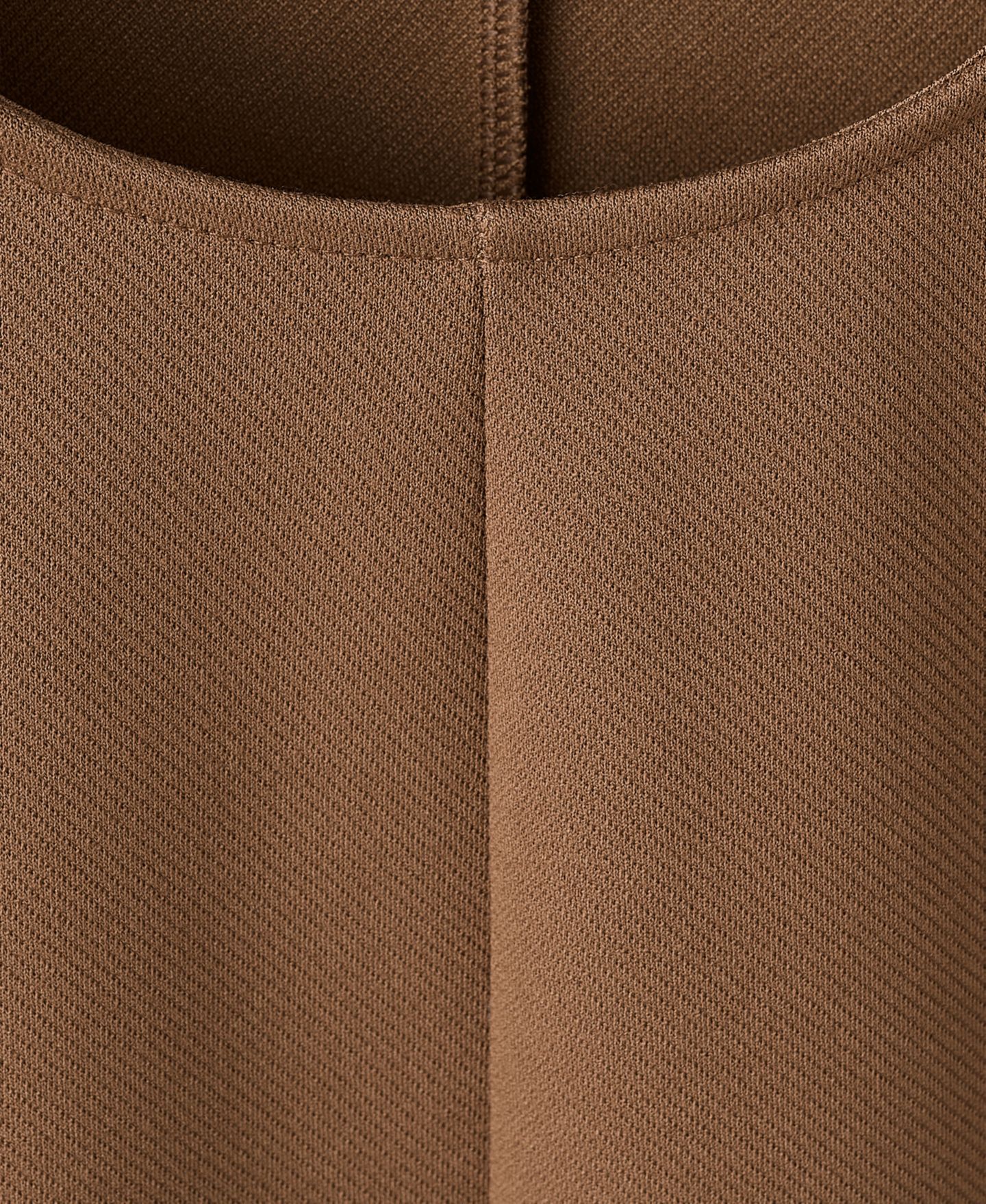 Женский топ Mango Wide Straps Fitted, цвет: Средний коричневый — фото 4