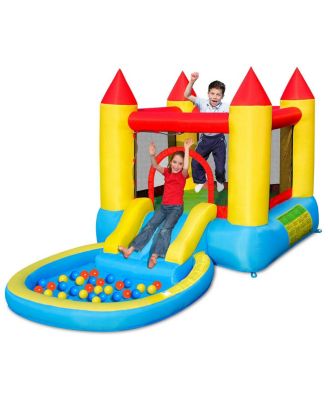 Inflatable Kids Slide Bounce House with 580w Blower
